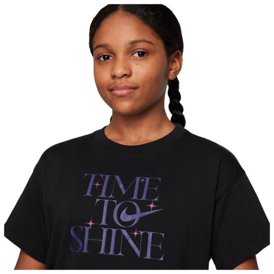 Nike Παιδική κοντομάνικη μπλούζα Sportswear Empower Shine Tee Nike Παιδική κοντομάνικη μπλούζα Sportswear Empower Shine Tee